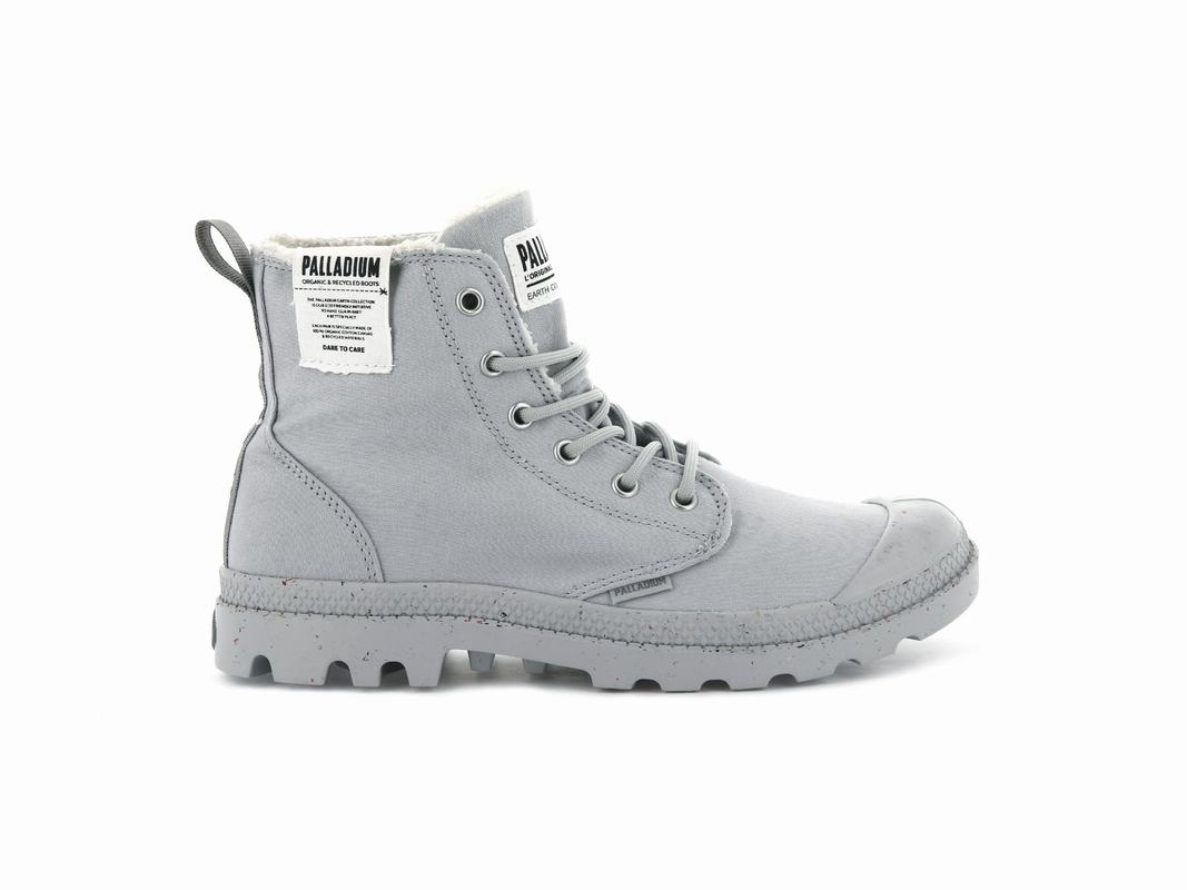 Palladium Pampa Earth Damen Stiefel Grau ||249568-IYH||